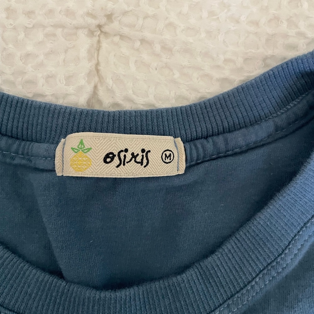 Osiris Teal Crew Neck Tee